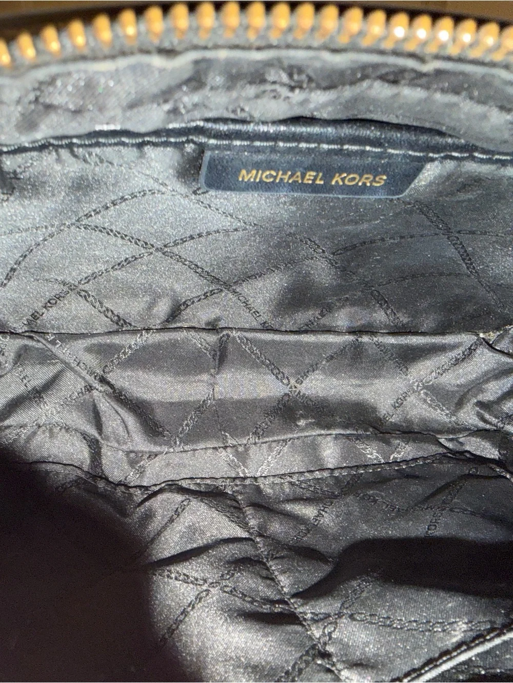 Michael Kors Leopard Print Crossbody - Brown/Black